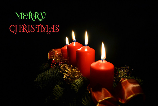 Обои картинки фото праздничные, новогодние свечи, свечи