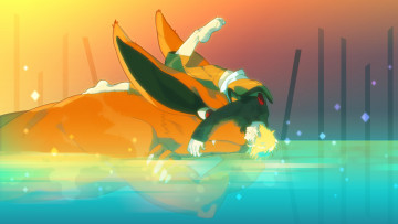 Картинка аниме naruto наруто курама