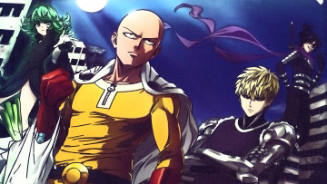 Картинка аниме one+punch+man ванпачмен