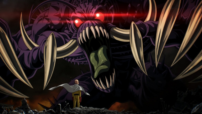 Обои картинки фото аниме, one punch man, монстр