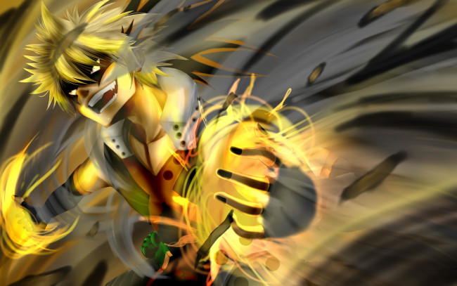 Обои картинки фото аниме, boku no hero academia, парень, арт, boku, no, hero, academia