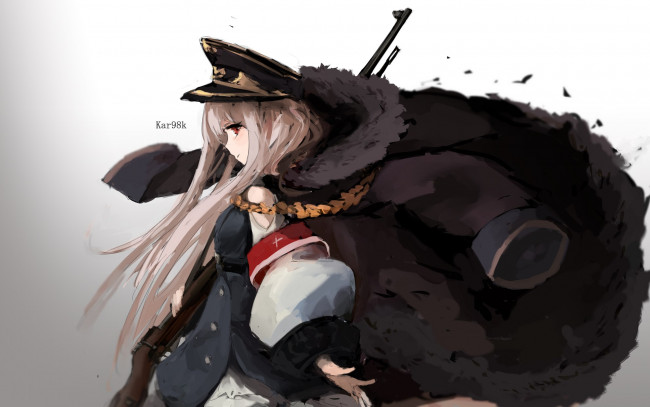 Обои картинки фото аниме, girls frontline, девушка