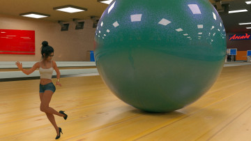 Картинка 3д+графика фантазия+ fantasy девушка взгляд фон