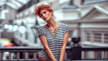 Картинка девушка девушки -unsort+ рыжеволосые+и+другие модель