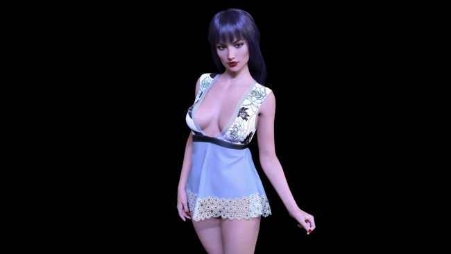 Обои картинки фото 3д графика, люди , people, девушка, фон, взгляд