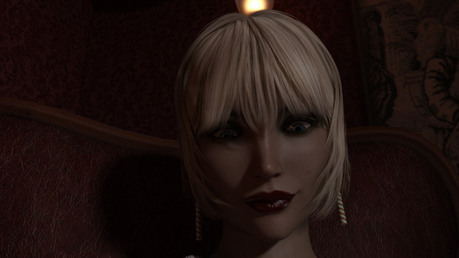 Обои картинки фото 3д графика, люди , people, девушка, взгляд, фон