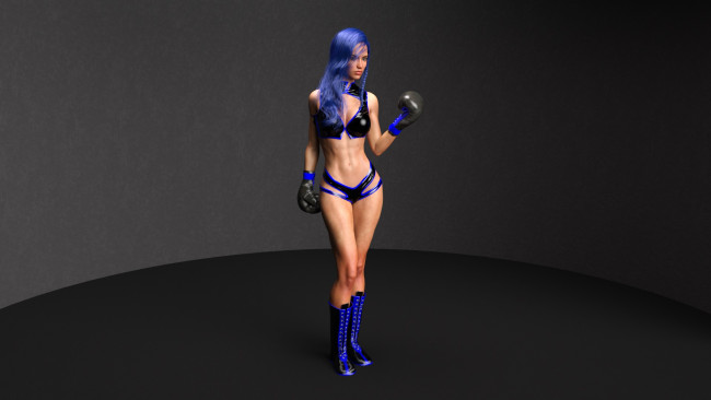 Обои картинки фото 3д графика, спорт , sport, девушка, взгляд, фон
