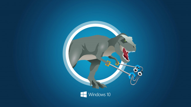 Обои картинки фото компьютеры, windows  10, фон, логотип