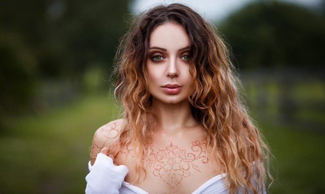 Обои картинки фото девушка, девушки, -unsort , лица,  портреты, модель