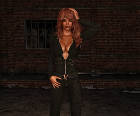 Картинка 3д+графика люди+ people фон взгляд девушка