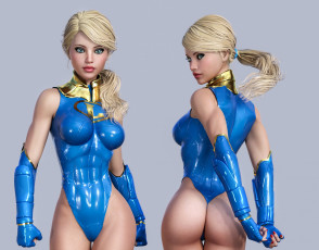 Картинка 3д+графика люди+ people фон взгляд девушка