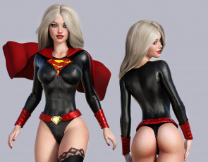 Картинка 3д+графика люди+ people фон взгляд девушка