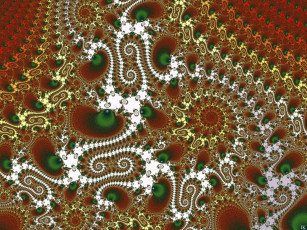 Картинка 3д+графика фракталы+ fractal цвет фон узор