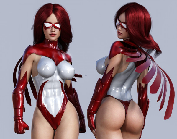 Обои картинки фото 3д графика, люди , people, фон, взгляд, девушка