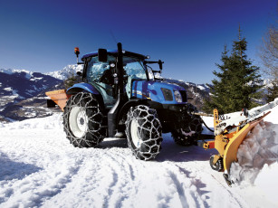 обоя техника, снегоуборочная техника, new, holland