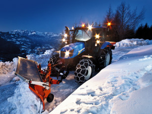 обоя техника, снегоуборочная техника, new, holland