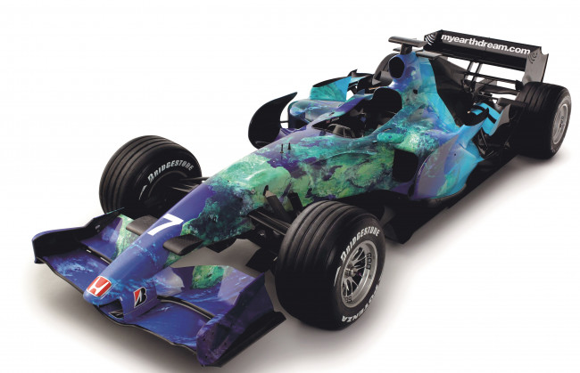 Обои картинки фото автомобили, formula 1, honda