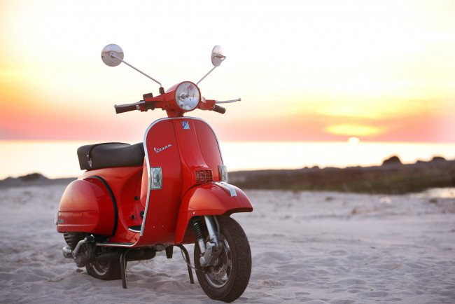 Обои картинки фото мотоциклы, мотороллеры, vespa