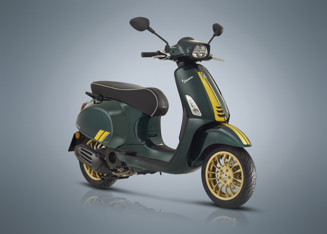 Обои картинки фото мотоциклы, мотороллеры, vespa