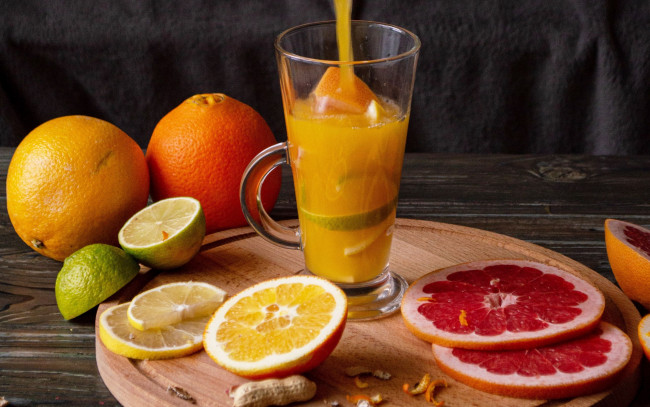 Обои картинки фото еда, напитки,  сок, цитрусы, сок