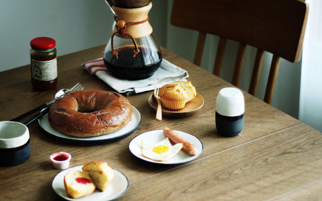 Обои картинки фото еда, разное, завтрак