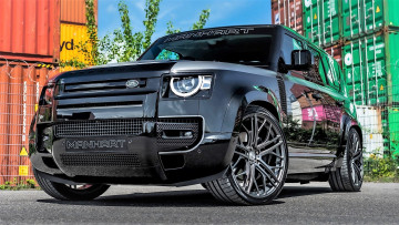 Картинка manhart+defender+dp500 автомобили land-rover черный контейнеры