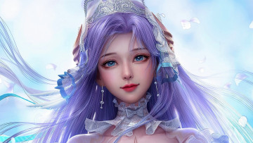 обоя видео игры, honor of kings, девушка, лицо