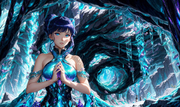 Картинка аниме unknown +другое+ нейросети графика нейроарт ai art нейронные сети рисунки нейро искусство