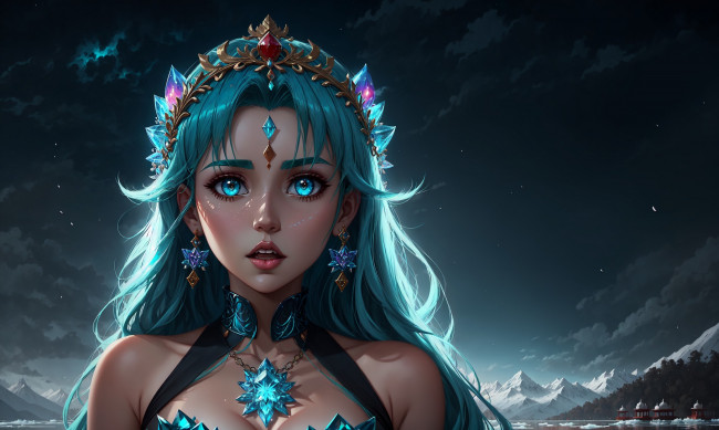 Обои картинки фото аниме, unknown,  другое , нейросети, графика, нейроарт, ai, art, нейронные, сети, рисунки, нейро, искусство