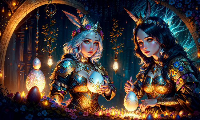 Обои картинки фото фэнтези, маги,  волшебники, нейросети, графика, нейроарт, ai, art, нейронные, сети, рисунки, нейро, искусство