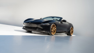 обоя ferrari roma spider 2024, автомобили, ferrari, roma, spider, novitec, 2024, tuning, car, тюнинг, авто
