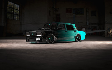 Картинка lada+2107 автомобили 3д vaz lada 2107 evo-2 petronas tuning car тюнинг авто