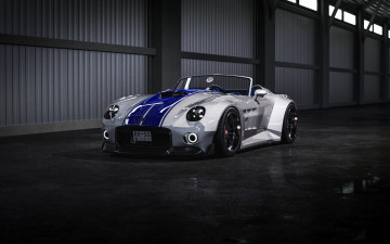 обоя shelby cobra, автомобили, 3д, shelby, cobra, ac, new, generation, tuning, car, тюнинг, авто