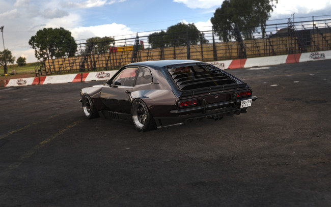 Обои картинки фото ford pinto, автомобили, 3д, ford, pinto, widebody, tuning, car, тюнинг, авто