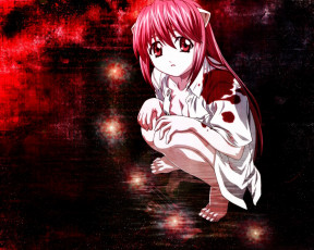 Картинка аниме elfen lied