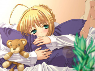 Картинка аниме fate stay night