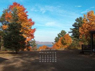 обоя календари, природа