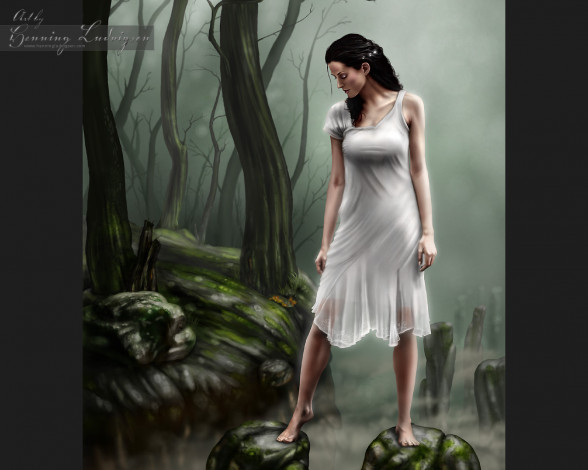 Обои картинки фото фэнтези, девушки