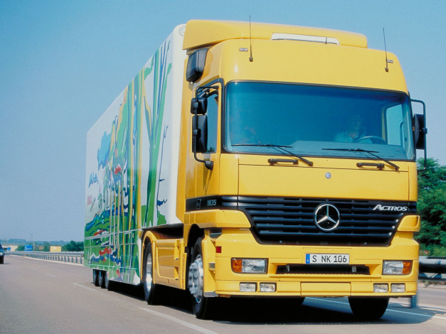 Обои картинки фото автомобили, mercedes, trucks