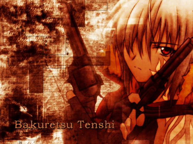 Обои картинки фото аниме, bakuretsu, tenshi