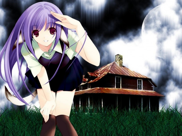 Обои картинки фото аниме, utavarerumono