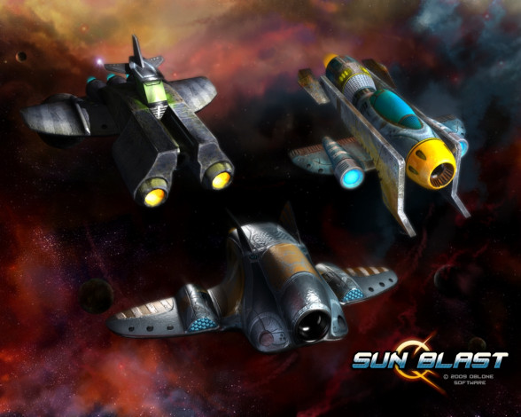 Обои картинки фото sun, blast, видео, игры