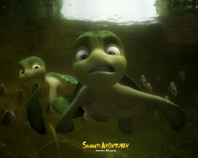 Картинка шевели ластами мультфильмы sammy`s adventures the secret passage