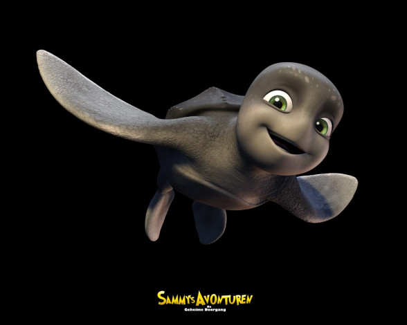 Обои картинки фото шевели, ластами, мультфильмы, sammy`s, adventures, the, secret, passage