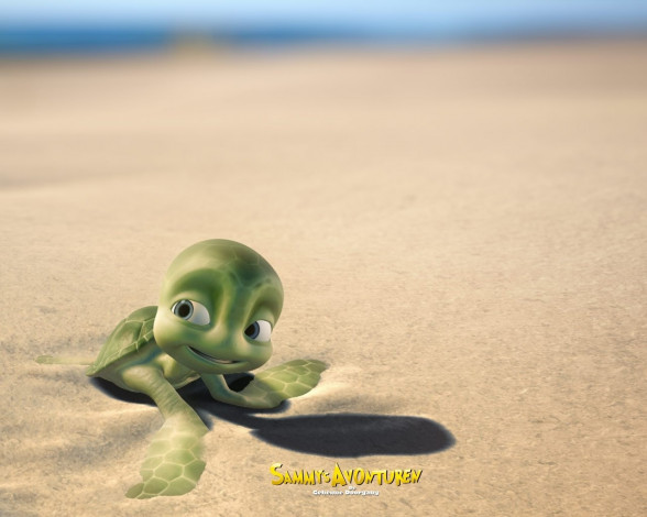 Обои картинки фото шевели, ластами, мультфильмы, sammy`s, adventures, the, secret, passage