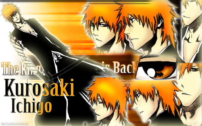 Обои картинки фото аниме, bleach