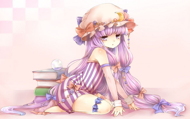 Обои картинки фото аниме, touhou