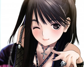 Картинка аниме loveplus девушка