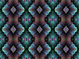 Картинка 3д графика fractal фракталы узор абстракция