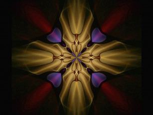 Картинка 3д графика fractal фракталы узор фрактал